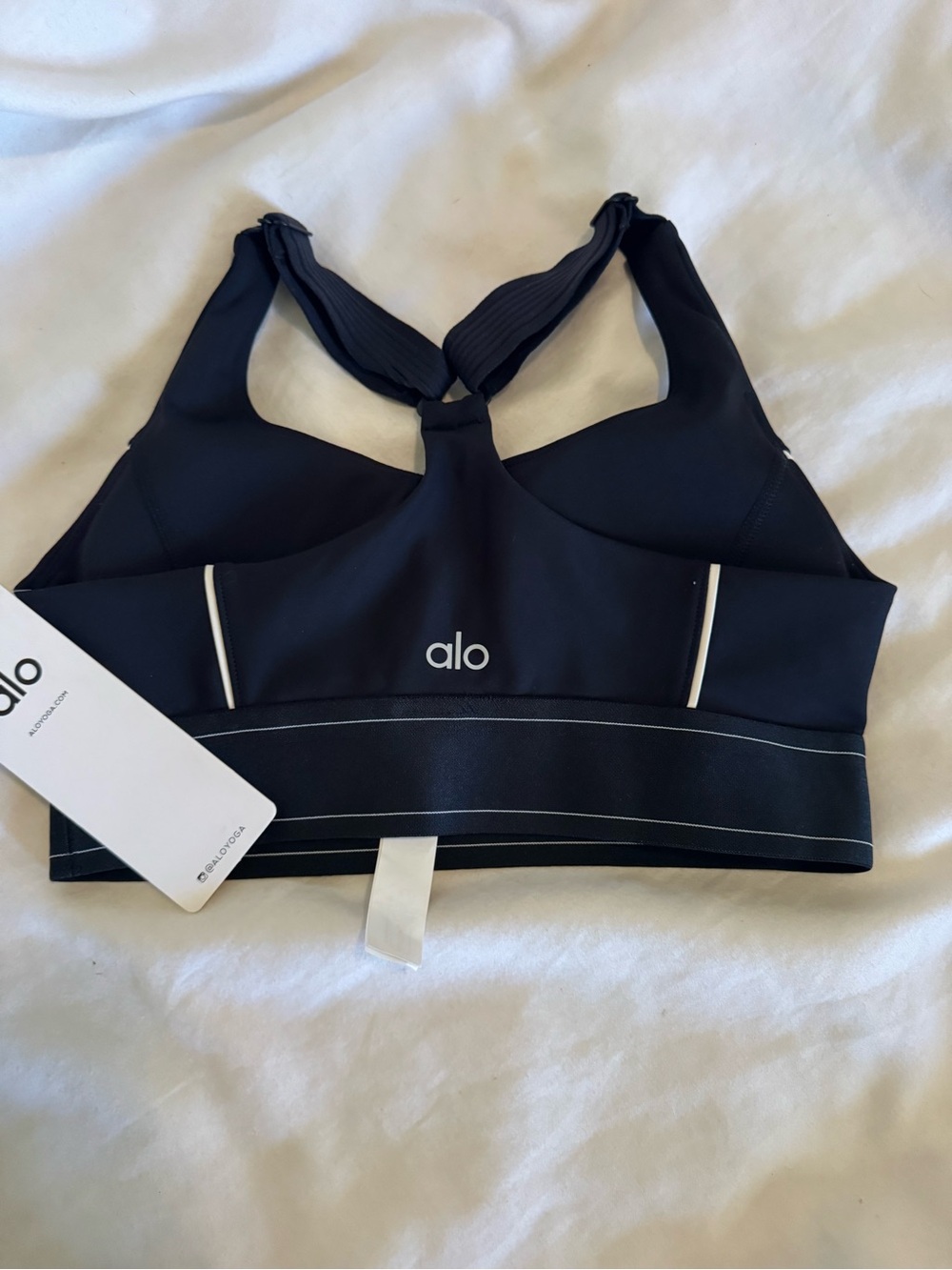 ALO Yoga Dupe Activewear Set – NWT – Size Small 🖤🤍 - Picture 3 of 4
